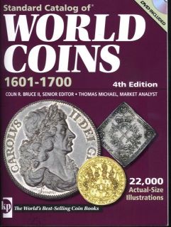 STANDARD CATALOGUE WORLD COINS 1601 1700 + DVD 4th Ed