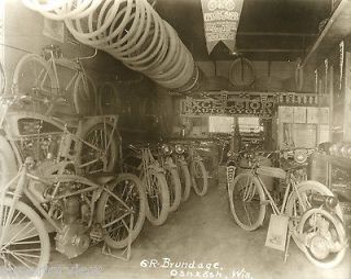 Excelsior Motorcycle Show Room Oshkosh WI 1920 MUST SEE