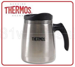 Thermos STAINLESS STEEL 450ml Wide Base Double Wall Mug Flask ★