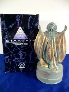 NIB NOS Stargate Trinket Box~Jewelry Storage~Sci Fi Movie Collectible 