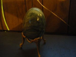 Marble Egg and stand   Fabergé egg
