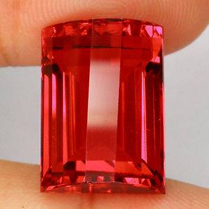 14.35 CT BEAUTY SQUARE CUT RED TOPAZ