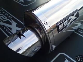 Aprilia SL 1000 Falco Stainless Oval Exhaust Cans / Silencers, Street 