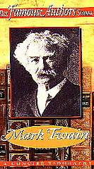 The Famous Authors Series   Mark Twain VHS, 1996