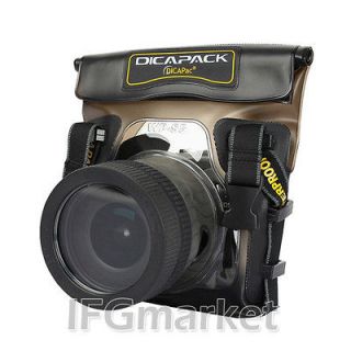 DiCAPac WP S5 Underwater Housing case for SLR DSLR Camera 600D D90 