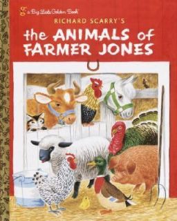 The Animals of Farmer Jones by Golden Books Staff 2004, Hardcover 
