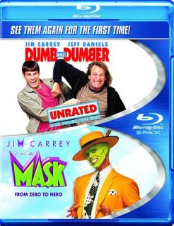 Dumb and Dumber Blu ray Disc, 2012, Unrated The Mask