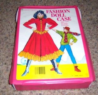 VINTAGE FASHION DOLL CASE 1960s 1970s for BARBIE or SINDY GREAT SHAPE 