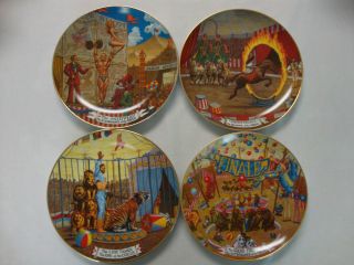 The Greatest Show On Earth Collector Plate Plates Franklin Moody 