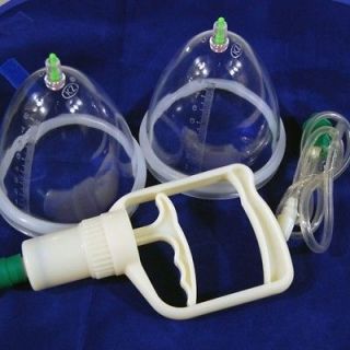 Dual Suction Cup Female Breast Pump Enlargement Enhancement Kit Size 