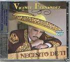 Vicente Fernandez Necesito Ti DVD 2009