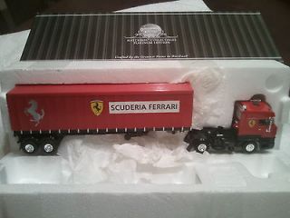 MatchBox Scuderia Ferrari Livery Truck with Certificate of 