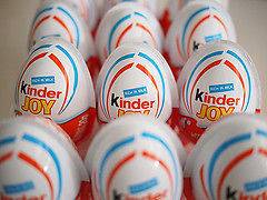 new clear display 24 KINDER JOY plastic eggs chocolate & toys for kids 