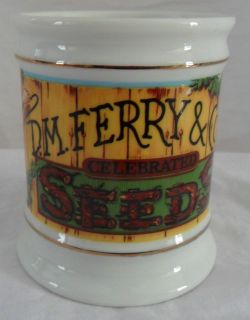   Store Porcelain Mug Collection D.M. FERRY & CO SEED Collectors Studio