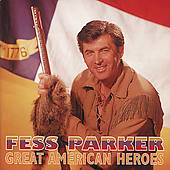 Great American Heroes by Fess Parker CD, Sep 1996, Bear Family Records 