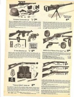 1975 Toy Guns Ad~Daisy Pirate Blunderbus Etc Rifle, POA