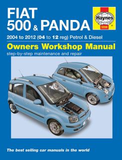 Fiat 500 & Fiat Panda Petrol & Diesel 04   12 53   61 Haynes Manual 