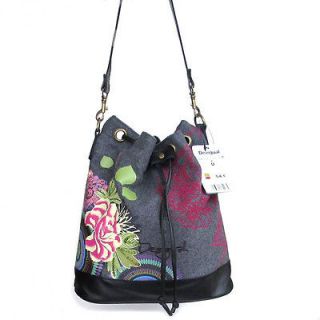 2012 New DESIGUAL Womens Floral Hobo Handbags Shoulder Bag 28*5153 54 