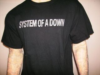 SYSTEM OF A DOWN HYPNOTIZE T SHIRT Band Concert Tour SOAD Free USA 