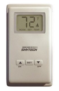   2A Wireless Wall Thermostat for fireplace, gas log, or some pellet