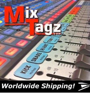 Magnetic Labels For Mackie Onyx Mixer 1220i