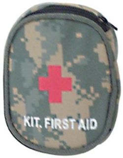   USMC ARMY BOY SCOUT INDIVIDUAL FIRST AID KIT MOLLE ACU w/Belt Loop Stp