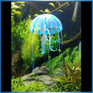   Effect Jellyfish for Aquarium Fish Tank Ornament Swim Pool Bath Decor