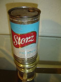 Vintage Storz Premium CCC 40 Empty Flat Top Beer Can