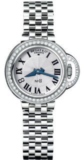 Bedat No. 8 Stainless Steel & Diamond Womens Luxury Swiss Watch 827 