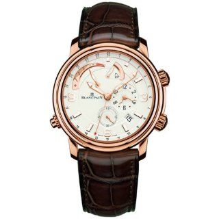 Blancpain Mens 2841.3642.53B20 Leman GMT Alarm Watch Watches  
