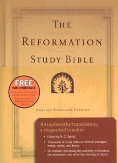 The Reformation Study Bible English Standard Version 2005, Hardcover