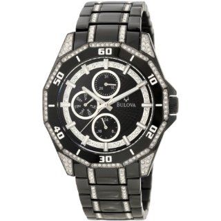 Bulova Mens 98C111 Crystal Multifunction Watch Watches 
