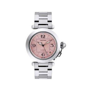 Cartier Womens W31075M7 Pasha C Stainless Steel Automatic Watch 