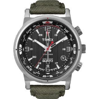   T2N726 Mens Indiglo PREMIUM IQ Compass Watch Watches 