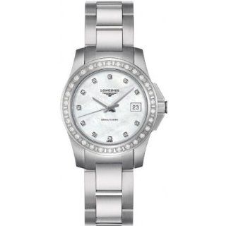 Longines Watches Longines Conquest with Diamond Markers Bezel is Set 