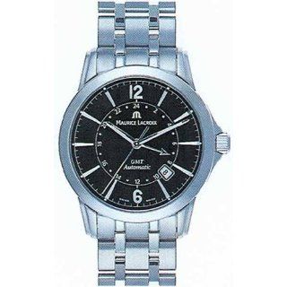 Maurice Lacroix Mens Watch Pontos GMT PT6068 SS002 320: Watches 
