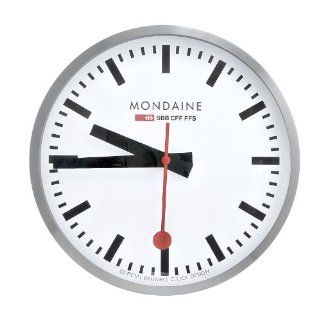 Mondaine A995.CLOCK.16SBB Wall Clock Large White Dial Watches  