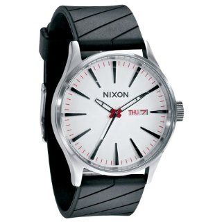 Nixon Sentry Watch   Mens White, One Size Watches 
