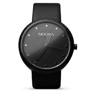 Nooka 360 NT Night with Black Leather Band Watch Watches 