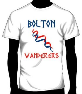 Bolton Wanderers Basic Logo Soccer Tee Clothing