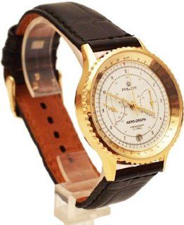 Poljot Aerograph Mechanical Pilot Chronograph Watch Watches  