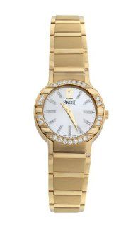 Piaget Womens GOA26032 Polo Yellow Gold Diamond Ladies Watch: Watches 