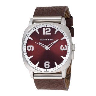 Rip Curl Mens A2365 BRN Trafalgar Brown Leather Watch Watches 