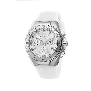   Cruise Steel Chronograph White MOP Dial Watch Watches 