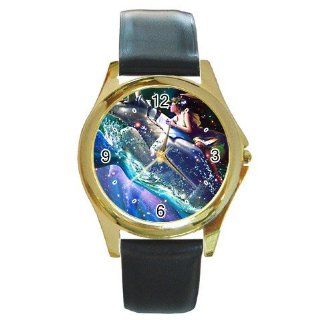 zodiac Taurus Gold Metal Watch 