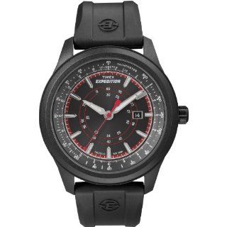 Timex Mens T49920 Expedition Camper All Black Resin Strap Watch 
