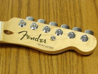 USA Fender Custom Shop Classic Telecaster Tele NECK & TUNERS Maple 