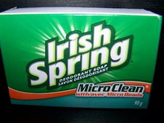 IRISH SPRING SOAP 6 BARS various SCENTS