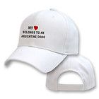 HEART BELONGS TO AN ARGENTINE DOGO ANIMAL PETS CATS DOGS EMBROIDERED 