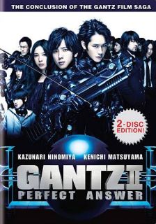 Gantz II Perfect Answer DVD, 2012, 2 Disc Set
